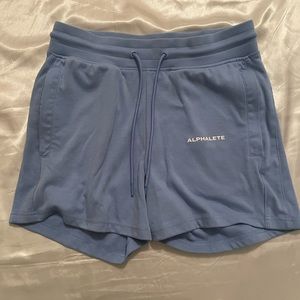 Baby blue Alphalete shorts